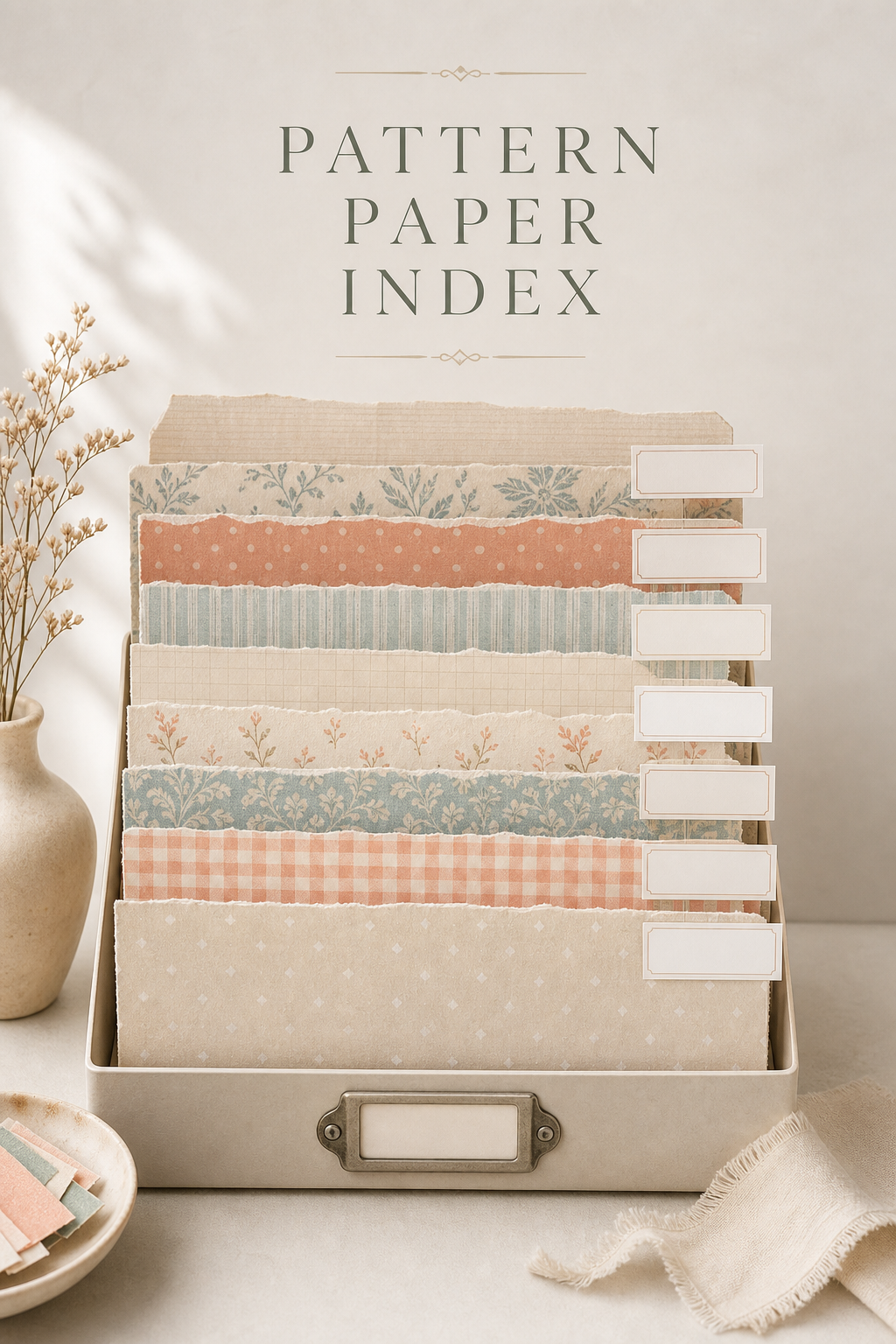 Scrapbook Digital Paper pattern preview